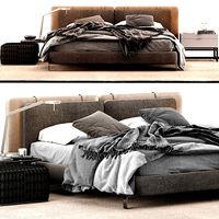 Minotti Tatlin Soft Bed