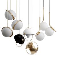 Collection Pendants set Lee Broom Gubi B.lux