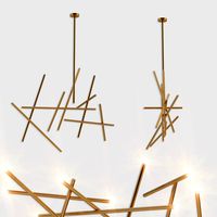 18-light Gold Led Chandelier Crossroads Eurofase
