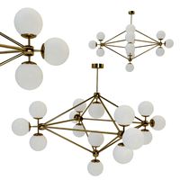 Chandelier gold Modo 15