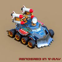 Missile system unit for RTS game