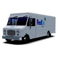 FedEx Office Delivery Step Van