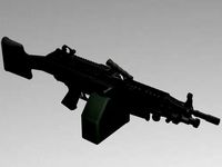 M249 SAW 3D Model