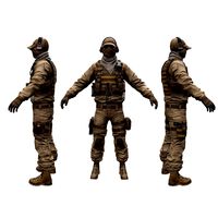 US Modern Soldier