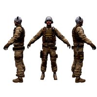 US Modern Soldier