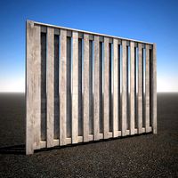 Tall Wood Privacy Fence