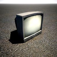 Old CRT Television