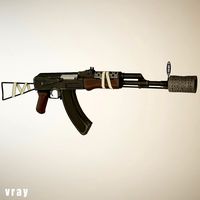 Cartoon AK47