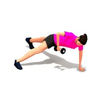archer row Exercise WoMan Animation