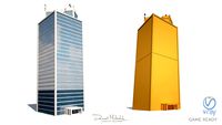 Skyscraper #12 Low Poly 3d Model