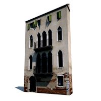 Building Facade 177 Low Poly