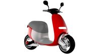 Smart Scooter Gogoro Red