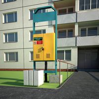 Street Flat Building