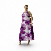Very Plus Size Mannequin 01 Pose 03