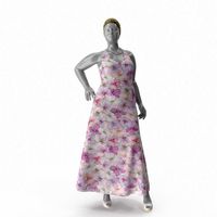 Plus Size Mannequin 01 Pose 02