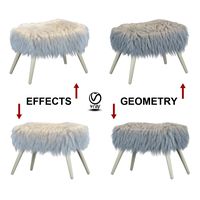 Pouf VILMA White