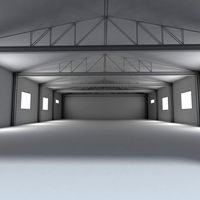 Simple Empty Warehouse 01