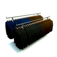 Custom Made Jacket Rack Display