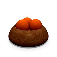 Orange Fruit Bowl