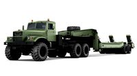 Soviet tank trailer