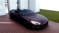 BLENDER EEVEE Brandless Sports GT shooting brake