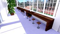 Work Bar Stool SHC Quick Office LM