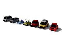 Low Poly Car Pack