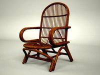 Simple Rattan Chair