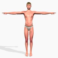 Young man Tosif 3D Model