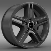 Ford Mustang Shelby GT500 2010 rim 3D Model