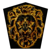 Lion Head Bas-relief