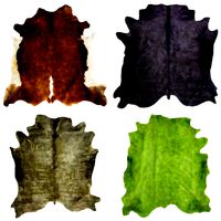 Four rugs from animal skins 06