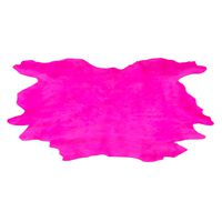 Pink Cowhide Rug