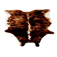 Cowhide Rug Brown And White