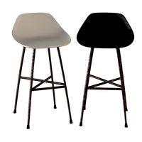 Concrete Hauteville Counter Chair