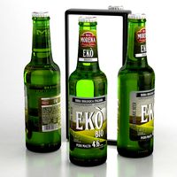 Beer Bottle Birra Morena Eko Biologica 330ml 2020