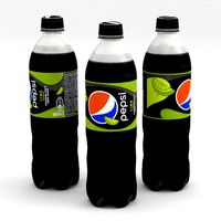 Beverage Bottle Pepsi Max Lime 500ml 2020