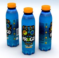 Beverage Bottle Frugo Blue Berry & Kombucha 500ml 2020