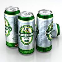 Beer Can Gambrinus Bier 500ml 2019
