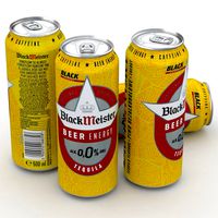 Beer Can BlackMeister Tequila Alcohol Free 500ml