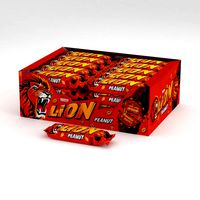 Nestle Lion Peanut Chocolate Bar 40g Bulk Package 40x40g