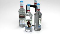 Alcohol Bottle Captain Morgan Caribbean White Rum 700ml