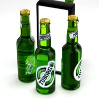 Beer Bottle Tuborg 330ml