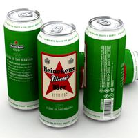 Beer Can Heinekens Pilsener Bier 500ml