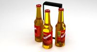 Beer Bottle Brahma 330ml