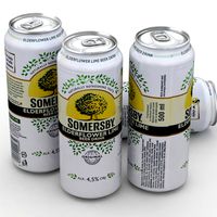 Beer Can Somersby Elderflower Lime 500ml