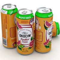 Beer Can Okocim Grapefruit Lime Radler 500ml