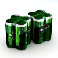 Beer Can Heineken 500ml 4pack B