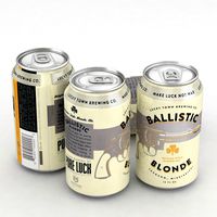 Beer Can Lucky Town Ballistic Blonde 12fl oz
