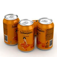 Beverage Can Schweppes Limited Edition Orange 330ml